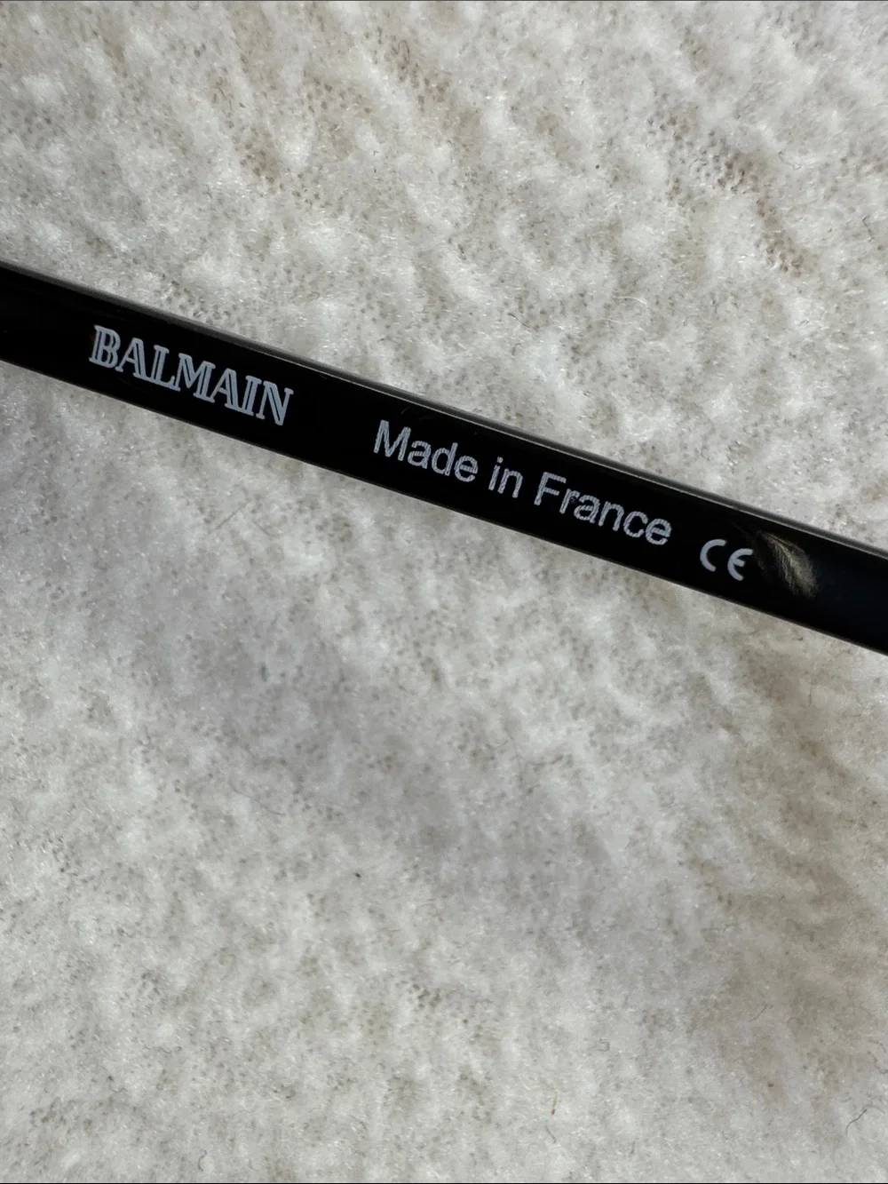 Balmain BL 2102 C03 black tortoise frame and gray gradient  display picture 2